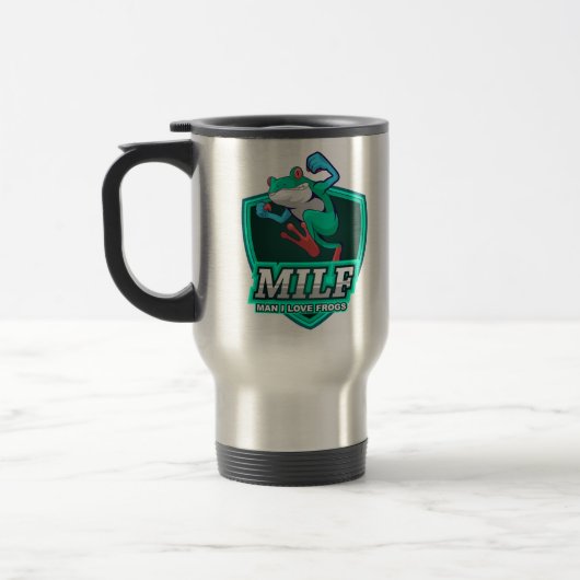 M.I.L.F. - Mann, I Liebe Frogs Reisebecher (Links)