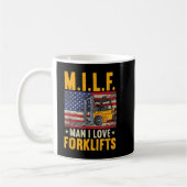 M.I.LF Mann I Liebe Gabelstapler Kaffeetasse (Links)