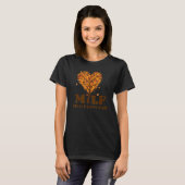 M ILF Mann I Liebe Fall Herbstsaison T-Shirt (Vorne ganz)