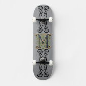 M.initials Skateboard (Vorderseite)