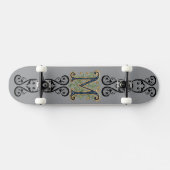 M.initials Skateboard (Horizontal)