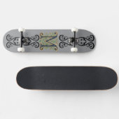 M.initials Skateboard (Horizontal)