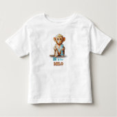 M is for Milo - Custom Toddler Shirt (Vorderseite)