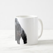M ist für Berggorilla Kaffeetasse (VorderseiteRechts)