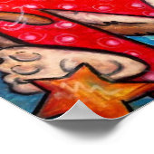 M ist für den Affen Poster (Ecke)