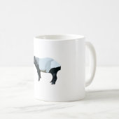 M ist für Malayan Tapir Kaffeetasse (VorderseiteRechts)