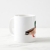 M ist für Mallard Duck Kaffeetasse (Vorderseite Links)