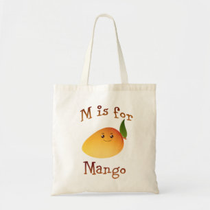 M ist für Mango Tragetasche