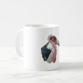 M ist für Marabou Stork Kaffeetasse (Vorderseite Links)