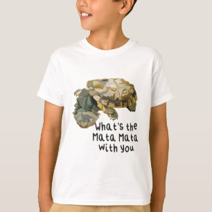 M ist für Mata Mata Turtle T-Shirt
