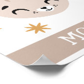 M ist für Maus, Kinderzimmer, Schlafzimmer, Kinder Poster (Ecke)