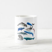 M ist für Meeressäugetiere Kaffeetasse (Mittel)