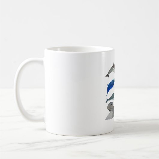 M ist für Meeressäugetiere Kaffeetasse (Links)