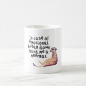 M ist für Meerkat Kaffeetasse (Mittel)