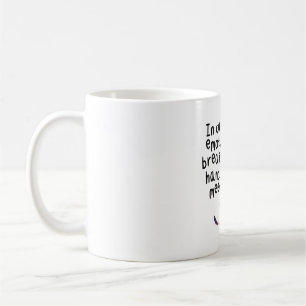 M ist für Meerkat Kaffeetasse