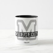 M ist für Mercedes Tasse (Zentrum)