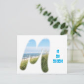 M ist für Michigan Postkarte (Stehend Vorderseite)