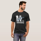 M ist für Mosasaurus T-Shirt (Vorne ganz)