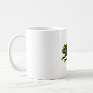 M ist für Mossy Frog Kaffeetasse