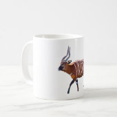M ist für Mountain Bongo Kaffeetasse (Vorderseite Links)