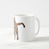 M ist für Mountain Lion Kaffeetasse (VorderseiteRechts)