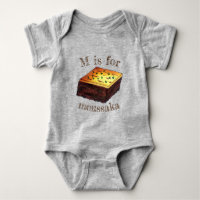 M ist für Moussaka, Griechenland, Mittelmeer