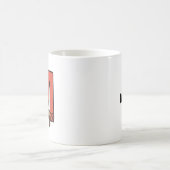 M ist für...personalisierten Schlamm Kaffeetasse (Mittel)