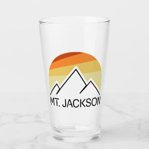 M. Jackson New Hampshire Retro Glas