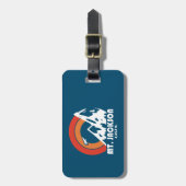 M. Jackson New Hampshire Sun Eagle Gepäckanhänger (Vorderseite vertikal)