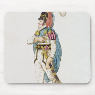 M.John Braham der Charakter von Orlando, 1802 Mousepad