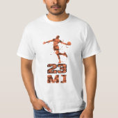 M-Jordan Basketball T-Shirt (Vorderseite)