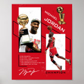 M.Jordan Poster (Vorne)