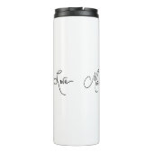 M=L Travel Tumbler Thermosbecher (Rückseite)