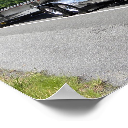 M. Line Peterbilt 379 Poster (Ecke)