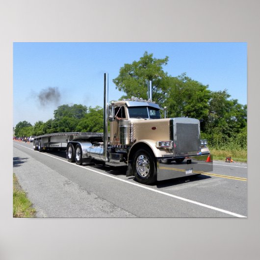 M. Line Peterbilt 379 Poster (Vorne)