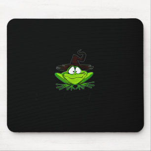 M Machusetts Launen Frosch Hexenhut Halloween Witz Mousepad