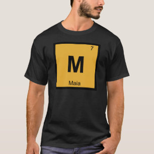 M - Maia Plejaden Chemie Periodensystem T-Shirt