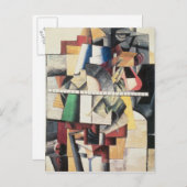 M. Matuischin Postkarte (Vorne/Hinten)