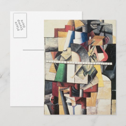 M. Matuischin Postkarte (Vorne/Hinten)