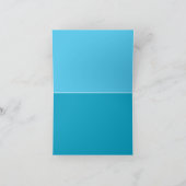 M Mem Bar Bat Mitzvah Dankeschön Karte (Innenseite)