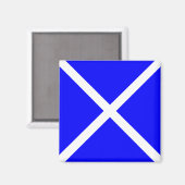 "M" (Mike) Code der Signalflagge Magnet (Vorderseite/Rückseite)