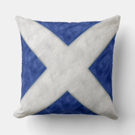 M Mike Wasserfarbe #nautisches Signal Seeflagge Kissen