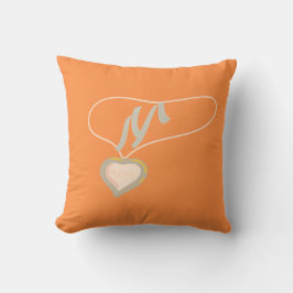 M Monogram Pillow | Custom Mother & Child Decor | Kissen
