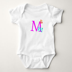 M - Monogramm-Sammlung Baby Strampler