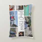 M+O Hochzeitstag Dekokissen (Vorderseite(Vertikal))