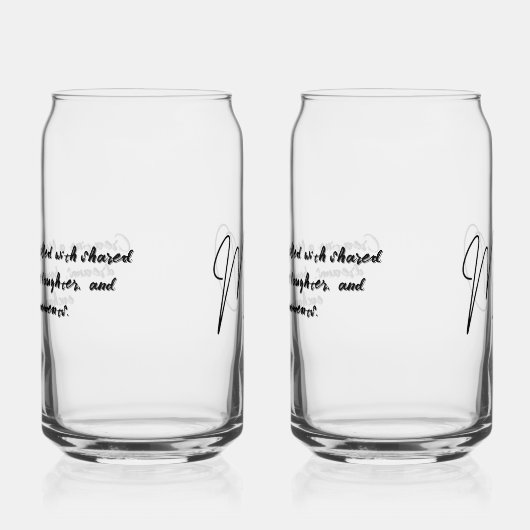 M+O Hochzeitstag Dosenglas (Rechts)