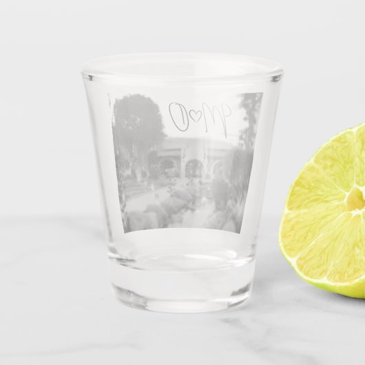 M+O SCHNAPSGLAS (Rückseite)