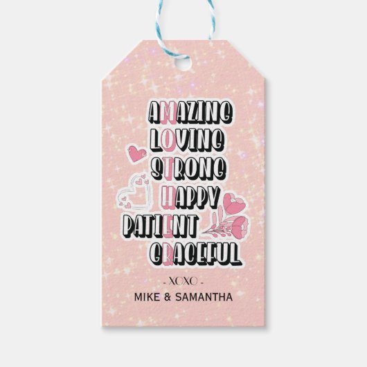 M.O.T.H.E.R. - Ein Tribut an Mamas Geschenkanhänger (Vorderseite)