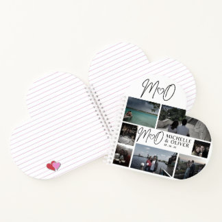 M+O Wedding Guest Book Notizblock