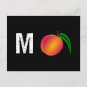 M-Peach Impeach Anti-Trump Postkarte (Vorderseite)
